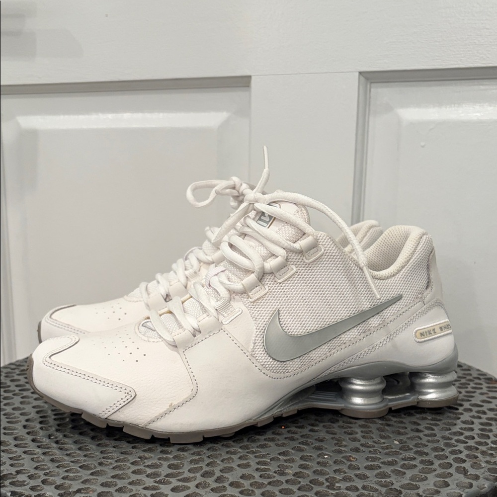 Y2K Nike White Shox Sneakers Euro size 38.5